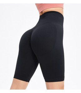 Бесшовные велосипедки с Пуш-ап эффектом Tracks PUSH-UP model 1 (BLACK)